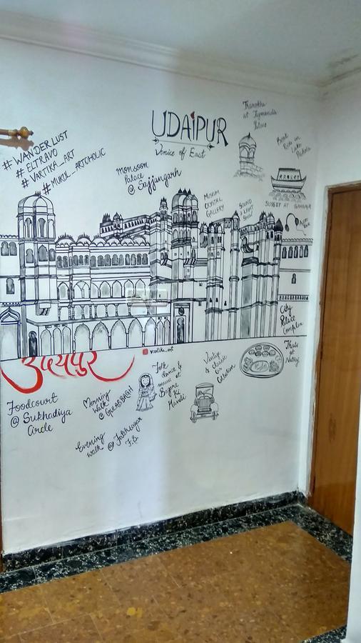 Eltravo - Hostel Udaipur Exterior foto